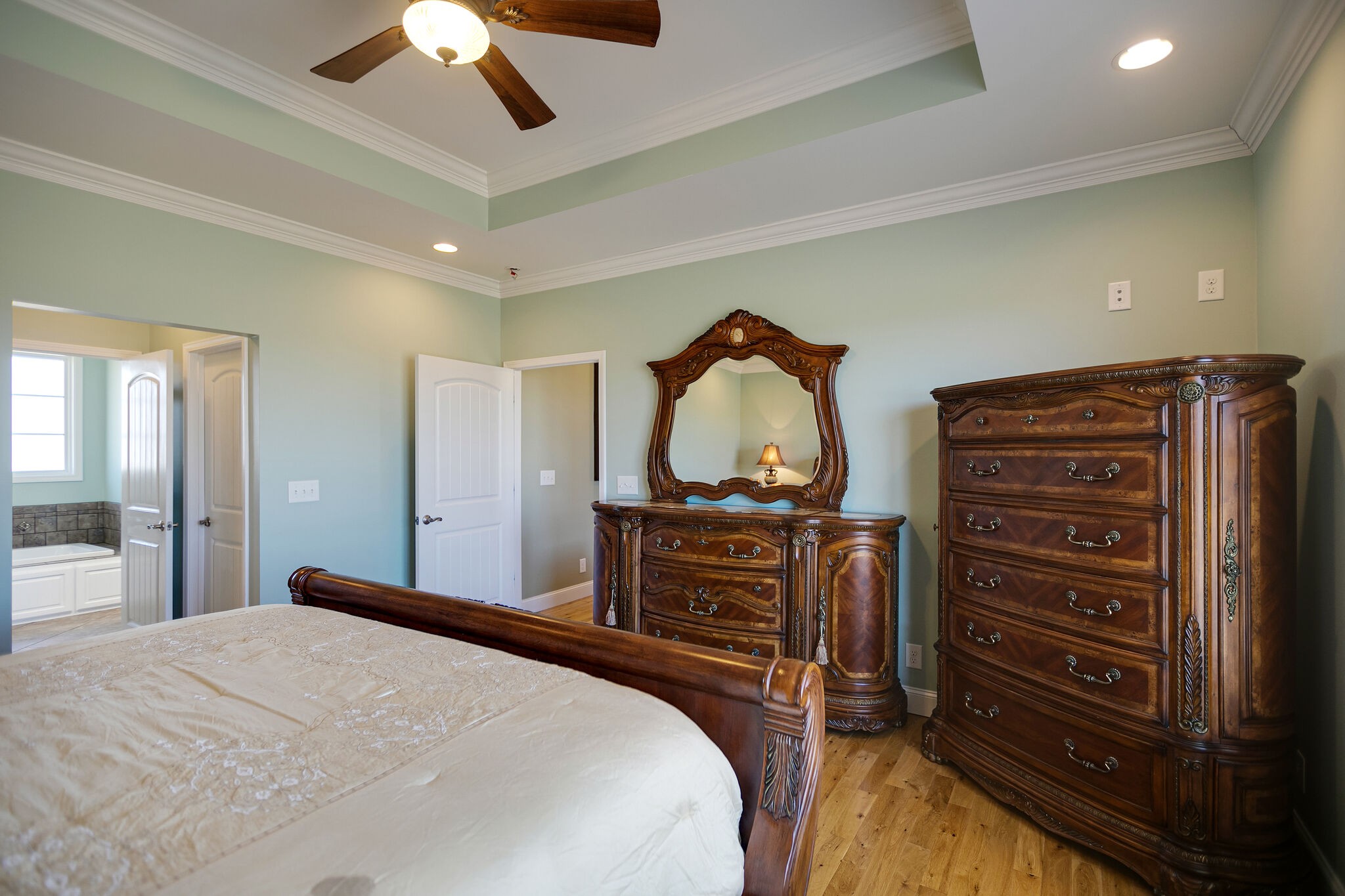 58 Locker Road Summertown, TN 38483 - Photo 13 of 28 a bedroom with a bed and furniture