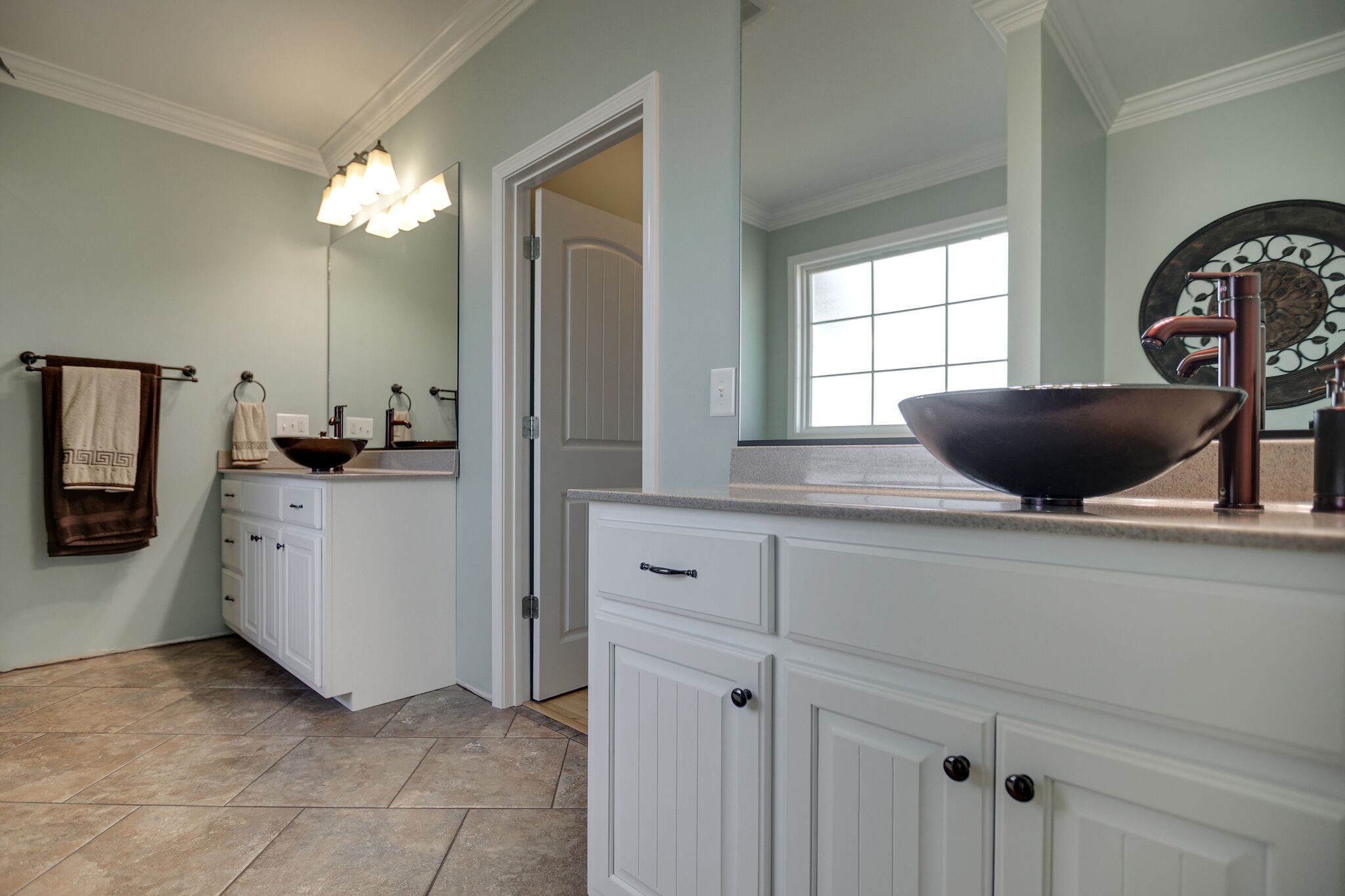 58 Locker Road Summertown, TN 38483 - Photo 14 of 28 a bathroom with a sink and a mirror