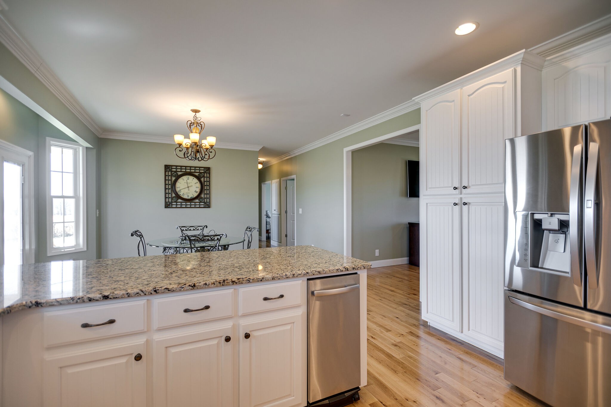 58 Locker Road Summertown, TN 38483 - Photo 8 of 28 a view of a kitchen center island cabinets and stainless steel appliances
