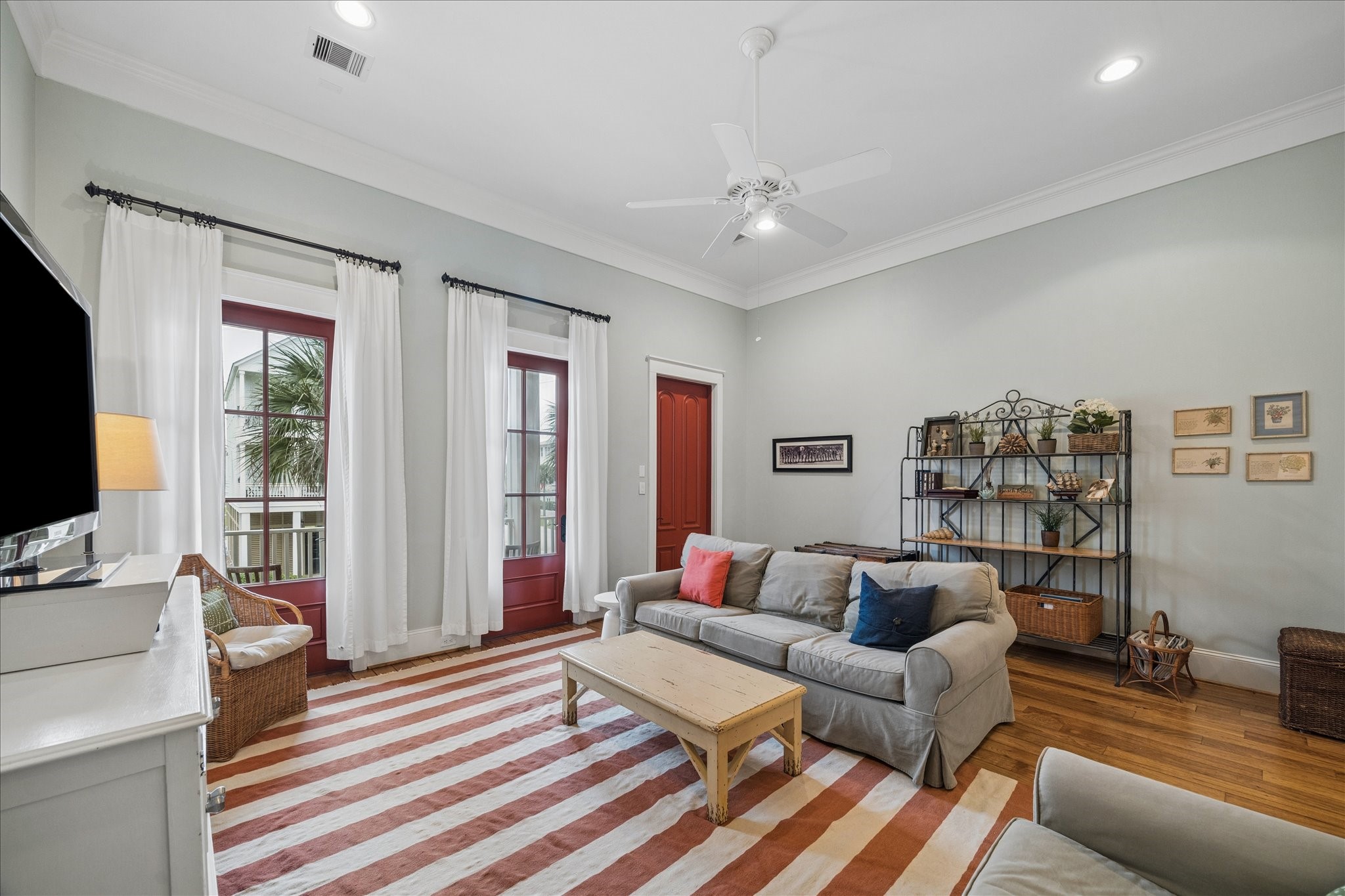 710 Positano Road Galveston, TX 77550 - Photo 6 of 36 A west facing deck just beyond the windows fills the space with warm, natural light.