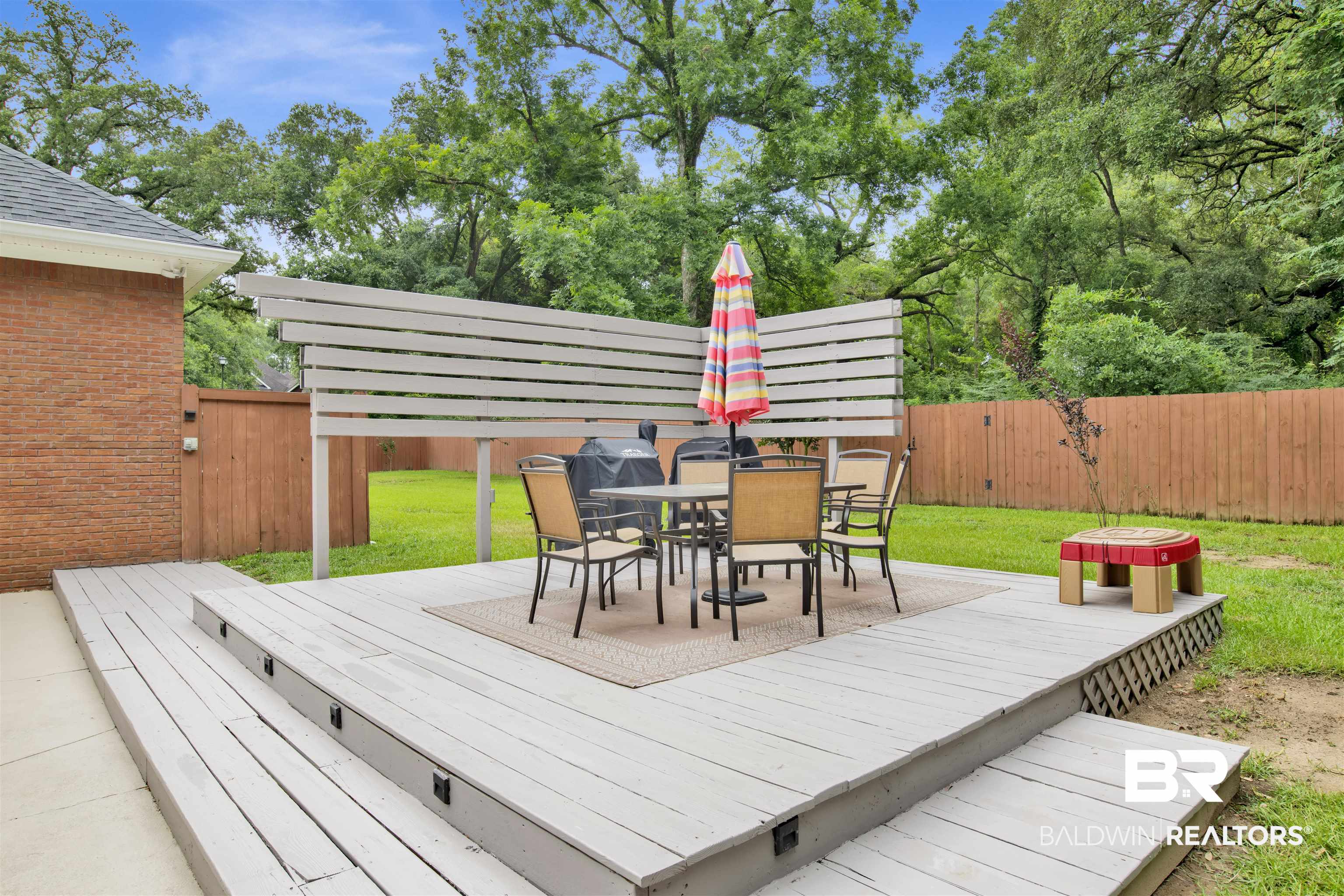 4340 Hamilton Oaks Lane Mobile, AL 36695 - Photo 38 of 51 View of wooden terrace