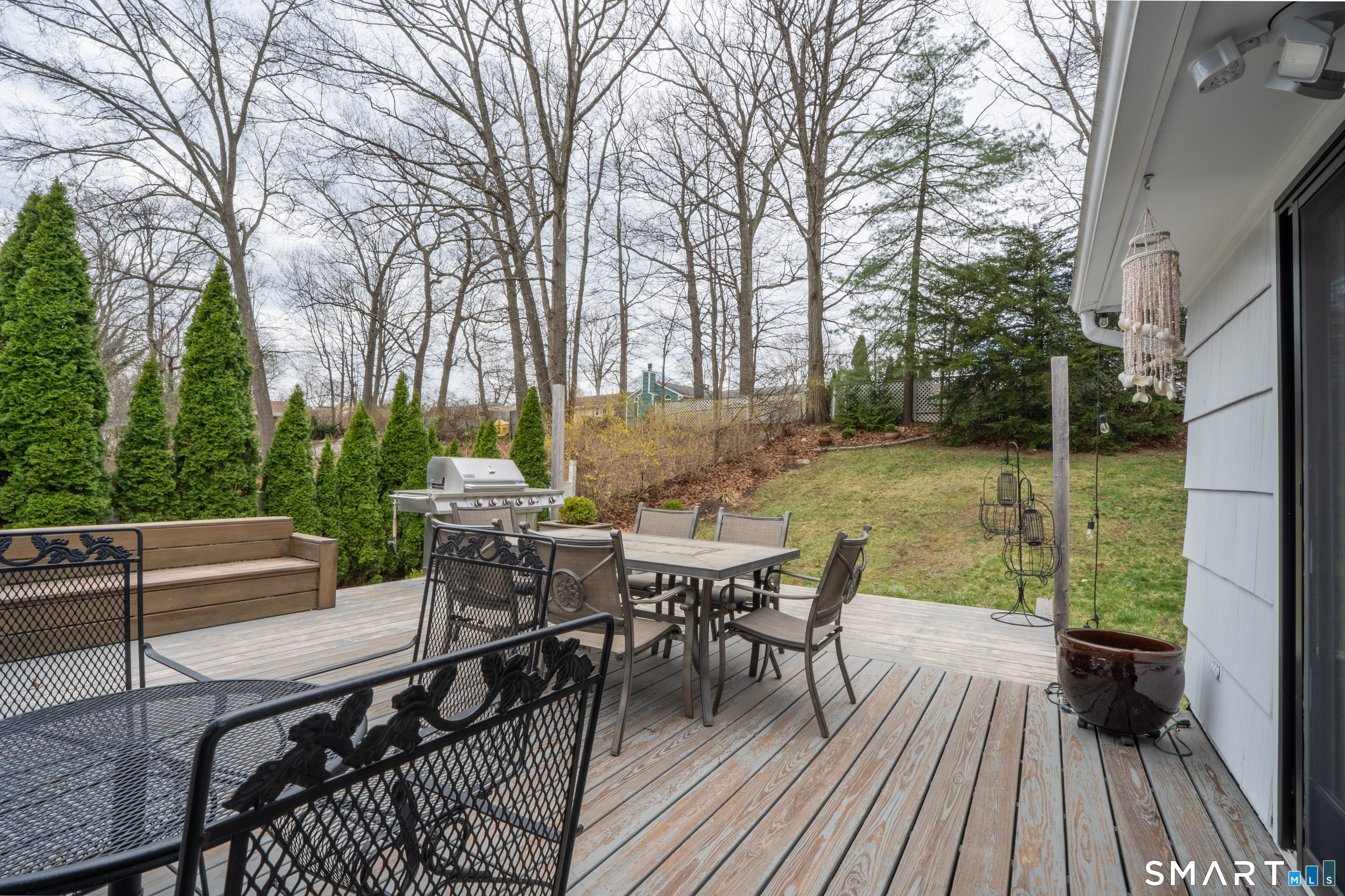 9 Cobblers Lane Norwalk, CT 06851 - Photo 25 of 29 a view of a patio with a table chairs and a patio
