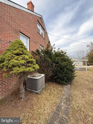 a view of a backyard with plants