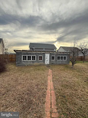 front view of house with a yard