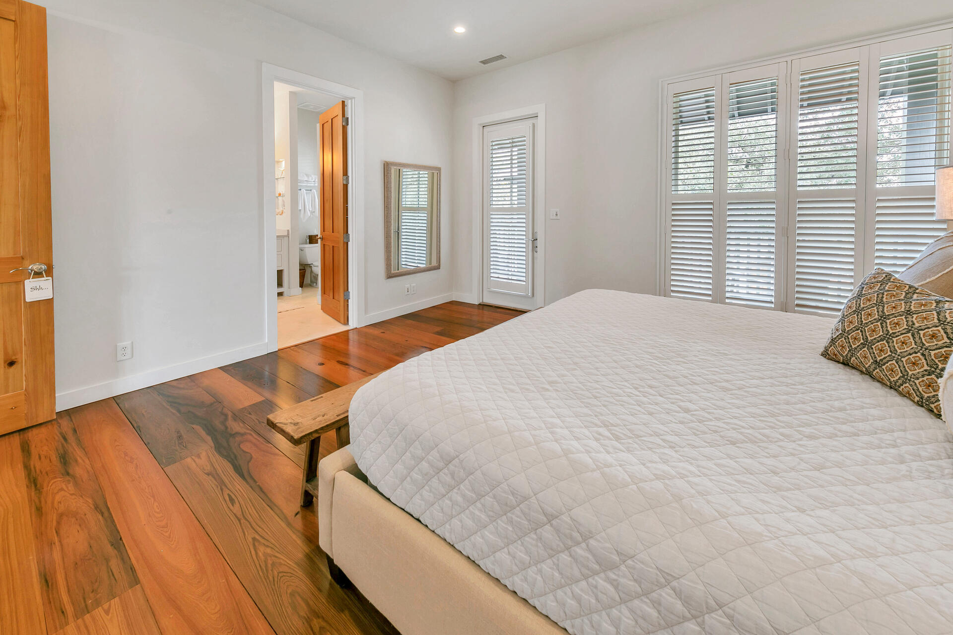 204 East Water Street Inlet Beach, FL 32461 - Photo 14 of 57 a bedroom with a bed and a window