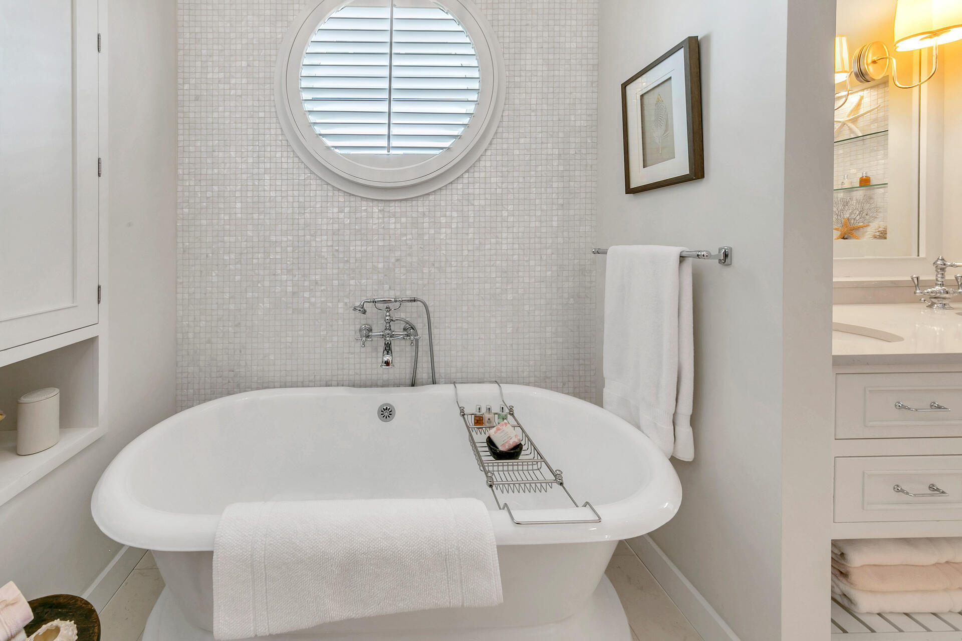 204 East Water Street Inlet Beach, FL 32461 - Photo 16 of 57 a white bath tub sitting next to a white sink