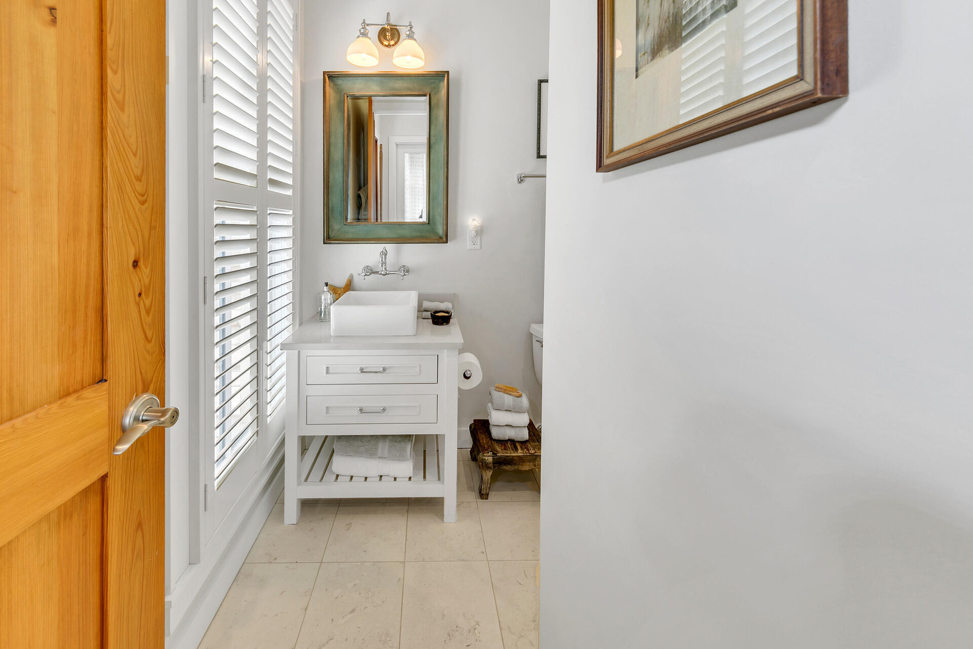 204 East Water Street Inlet Beach, FL 32461 - Photo 28 of 57 a bathroom with a bathtub and a window