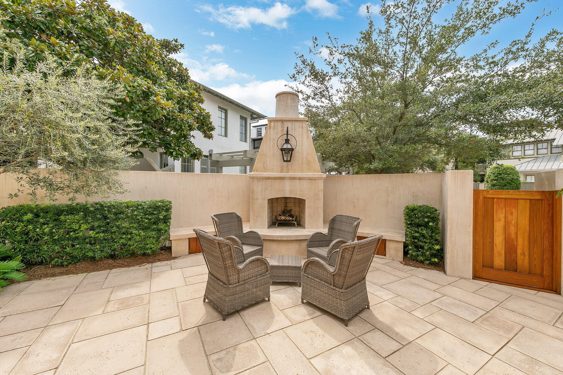 204 East Water Street Inlet Beach, FL 32461 - Photo 31 of 57 a view of a patio with couple of chairs