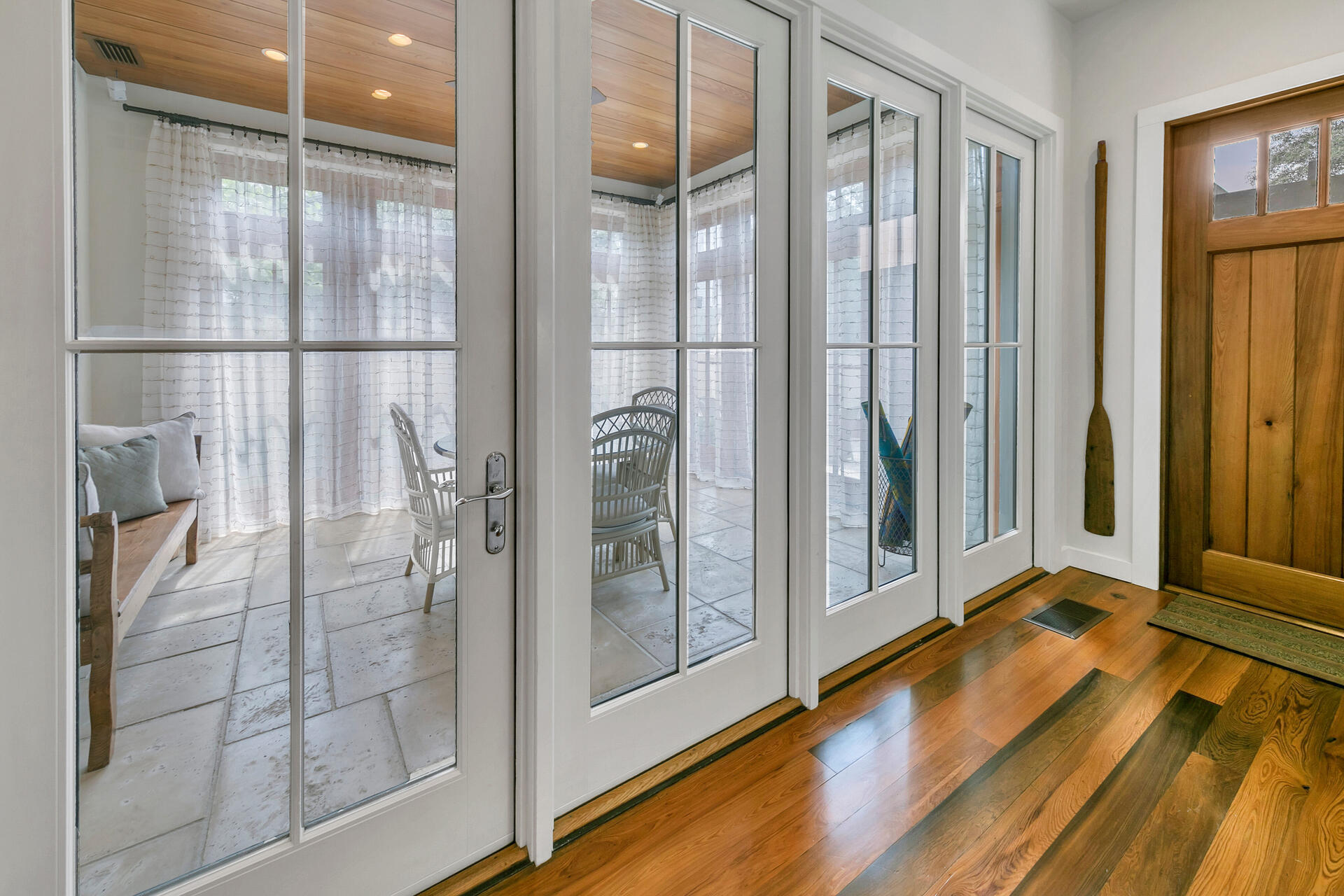 204 East Water Street Inlet Beach, FL 32461 - Photo 9 of 57 a bathroom with a glass door shower