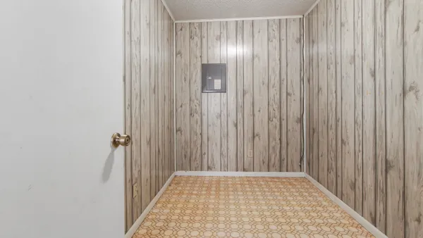 an aerial view of a houses with outdoor space