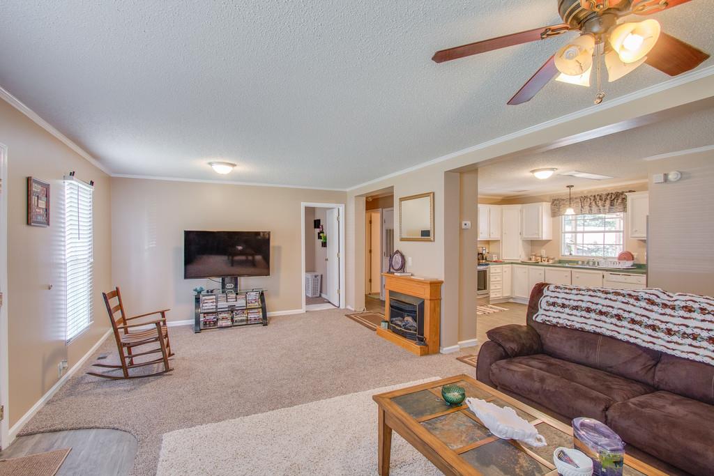 4035 Rock Springs Road Watertown, TN 37184 - Photo 5 of 26 a living room with furniture and a flat screen tv