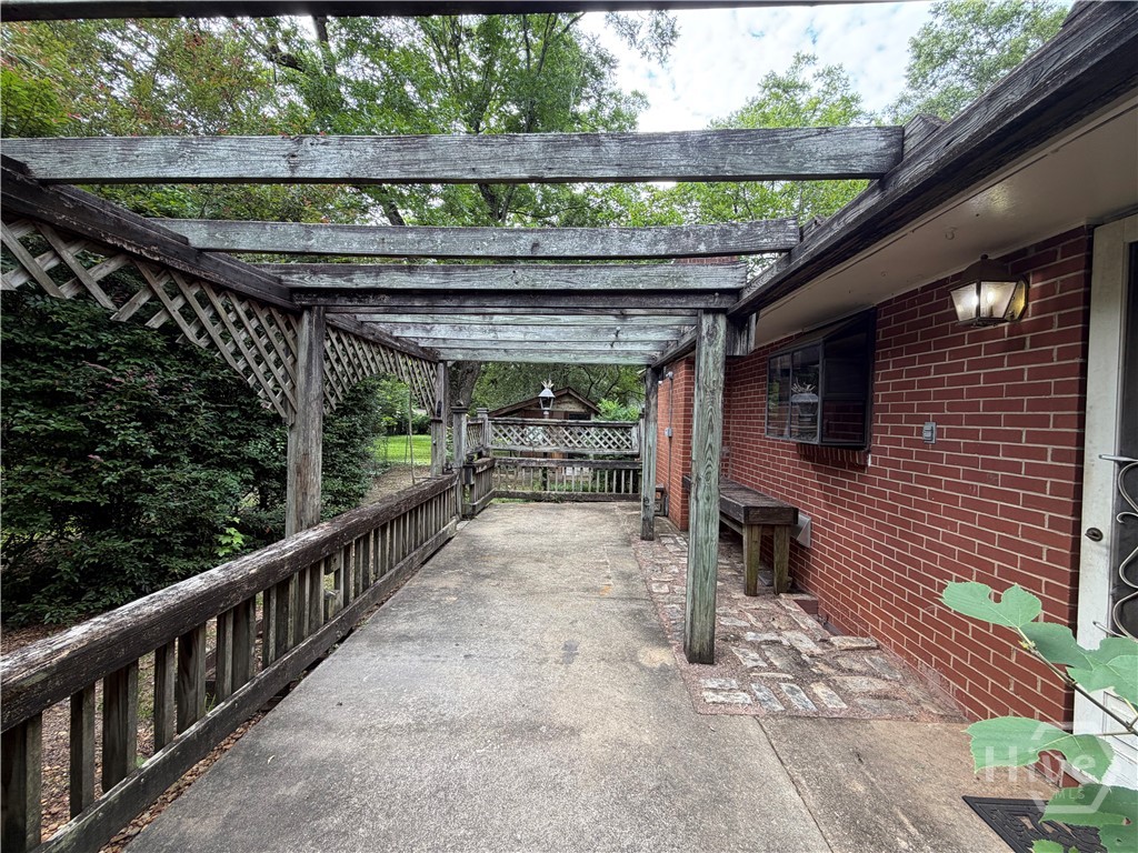 1054 College Station Road Athens, GA 30605 - Photo 15 of 16 Back Patio for grilling, gatherings, relaxing, etc.