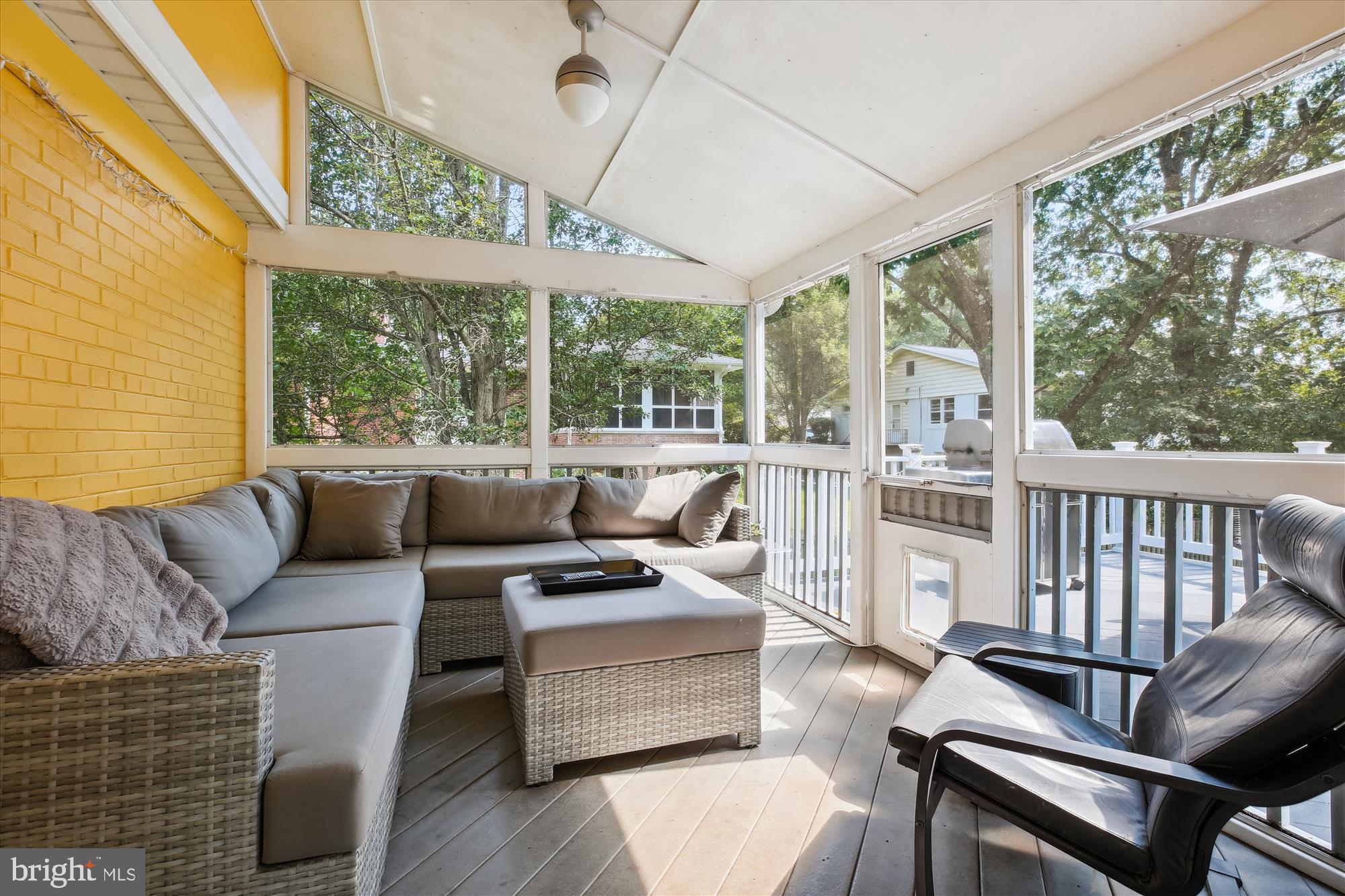7304 Radnor Road Bethesda, MD 20817 - Photo 19 of 55 a living room with furniture and a large window