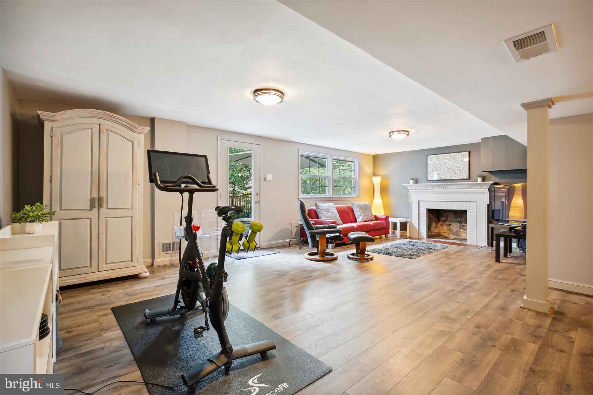 7304 Radnor Road Bethesda, MD 20817 - Photo 42 of 55 a view of a room with gym equipment