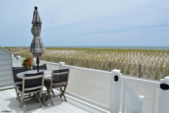a view of outdoor space with seating area