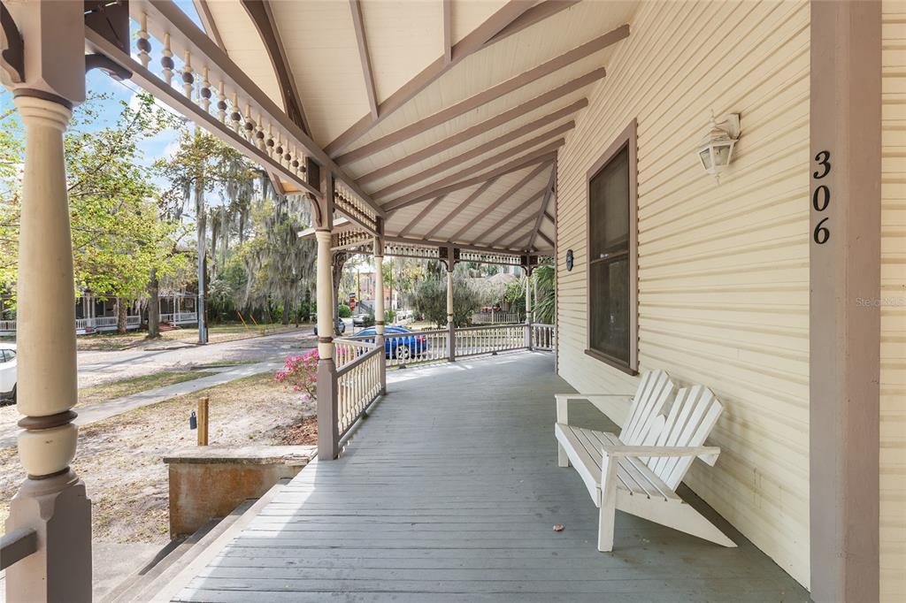 306 Northeast 3rd Street Gainesville, FL 32601 - Photo 12 of 88 a view of a chairs and table in the balcony