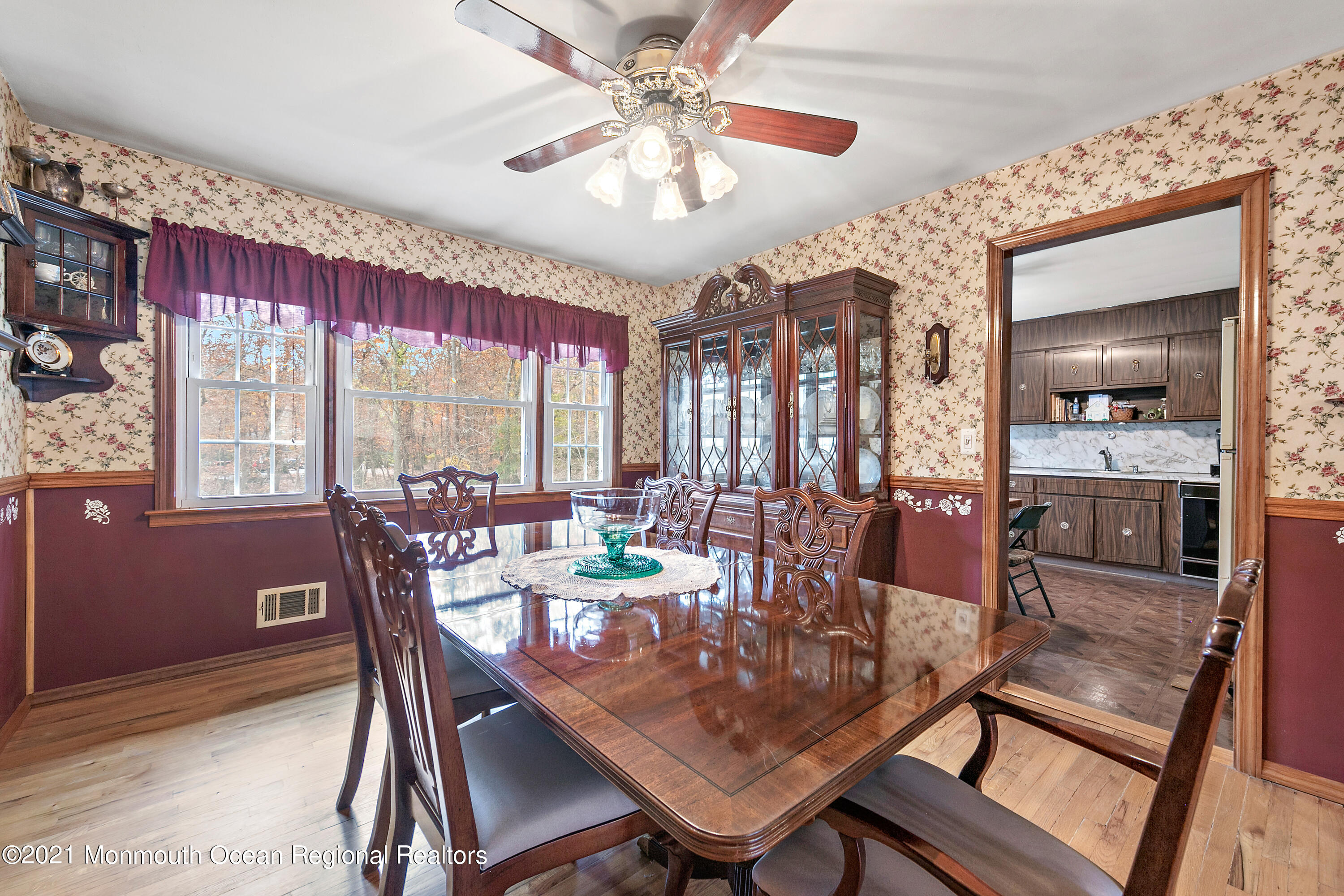 550 South Cooks Bridge Road Jackson, NJ 08527 - Photo 11 of 39 a view of a dining room with furniture window and outside view