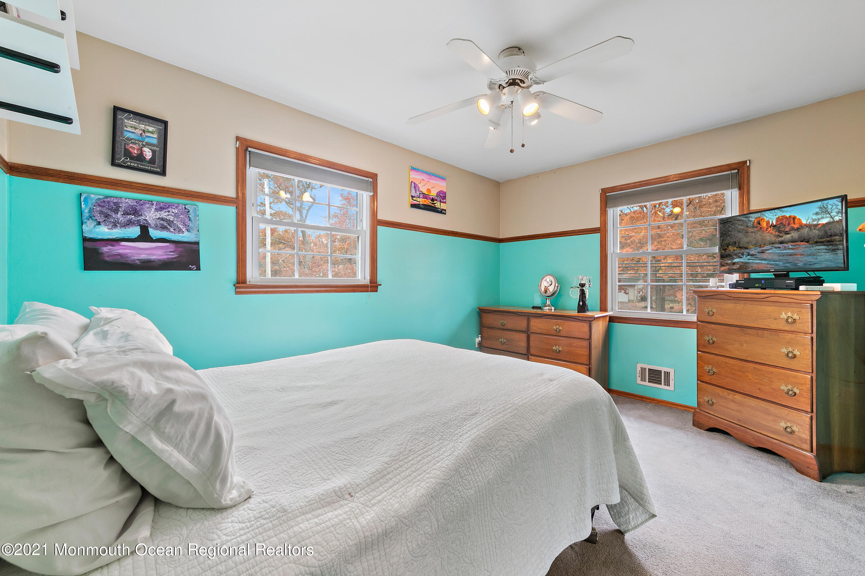550 South Cooks Bridge Road Jackson, NJ 08527 - Photo 16 of 39 a bedroom with a bed and a dresser