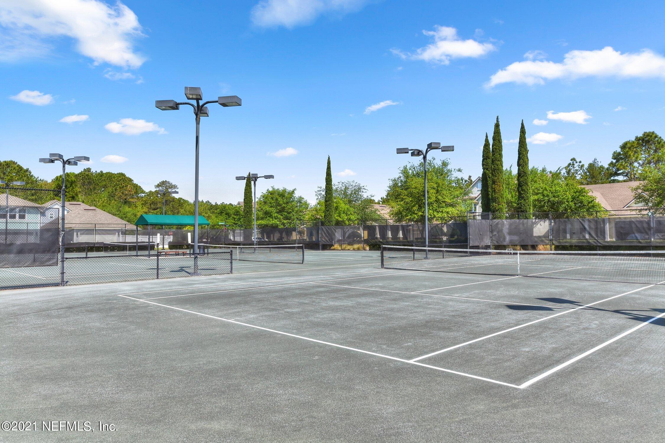 142 Marshall Creek Drive St. Augustine, FL 32095 - Photo 154 of 176 a view of a tennis court