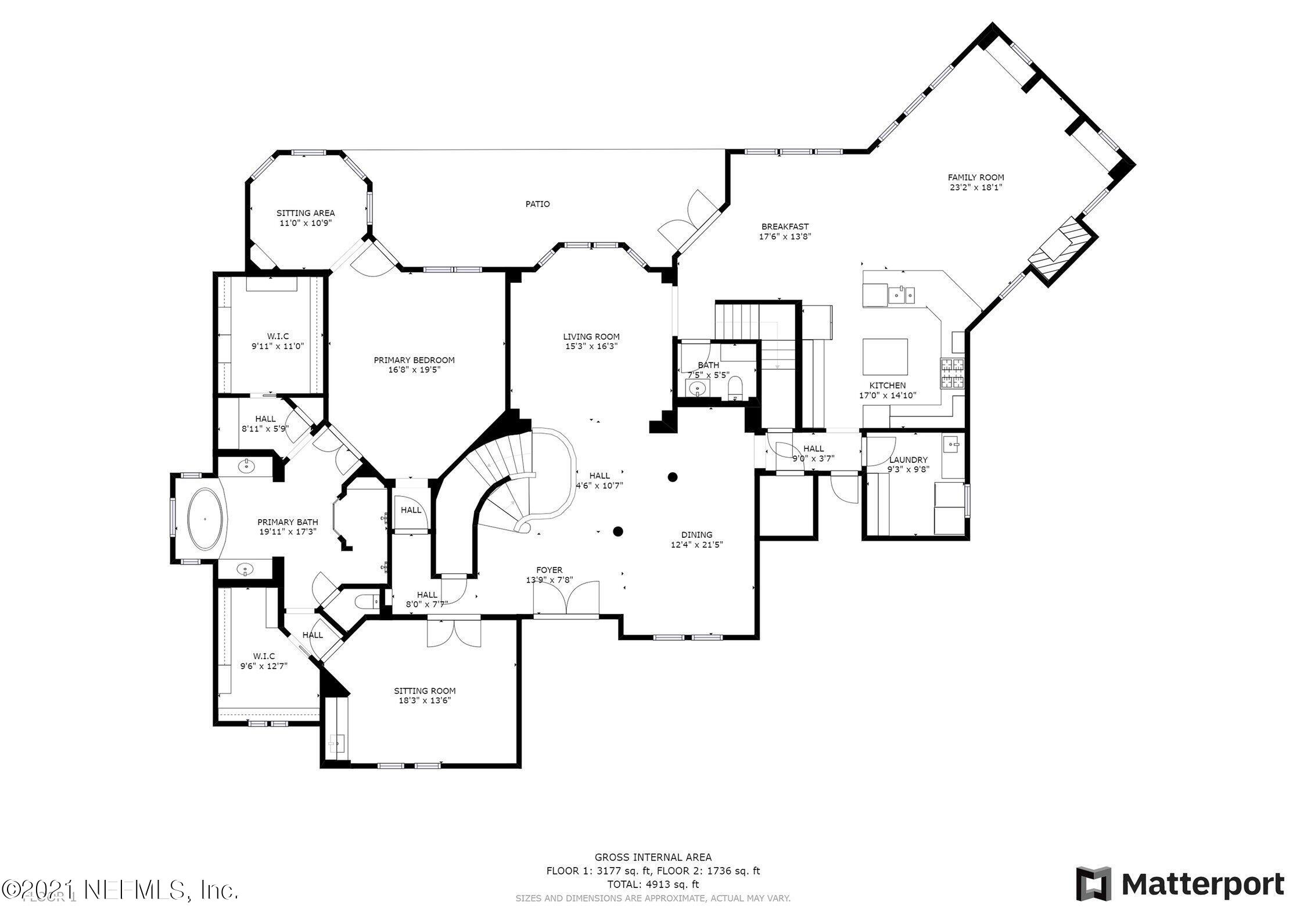 142 Marshall Creek Drive St. Augustine, FL 32095 - Photo 175 of 176 Floor Plan