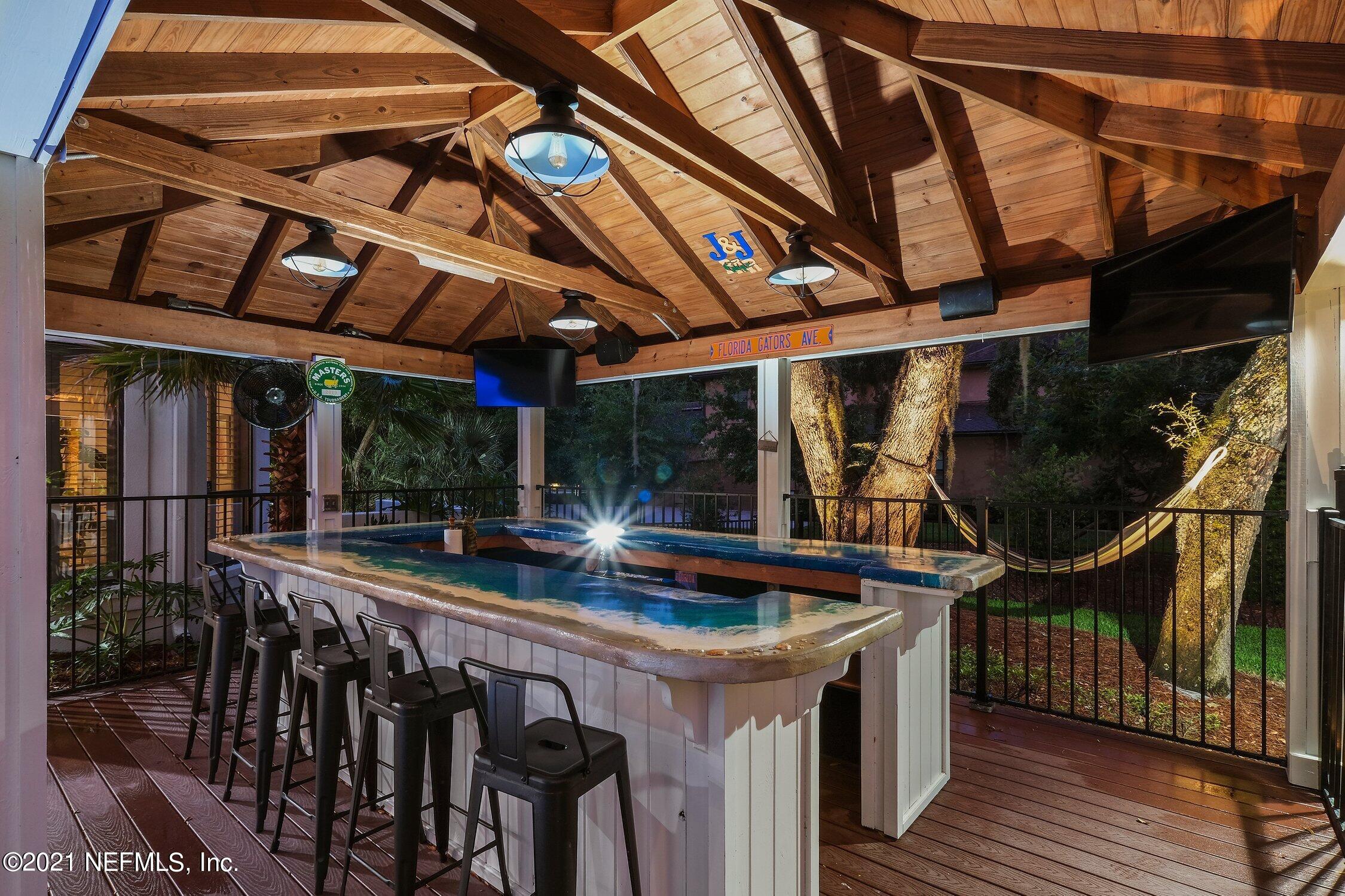 142 Marshall Creek Drive St. Augustine, FL 32095 - Photo 165 of 176 Evening shot of Bar