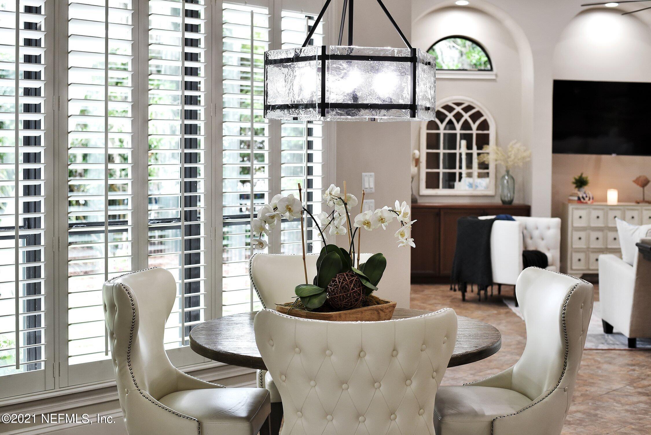 142 Marshall Creek Drive St. Augustine, FL 32095 - Photo 30 of 176 a living room with furniture a flat screen tv and a large window