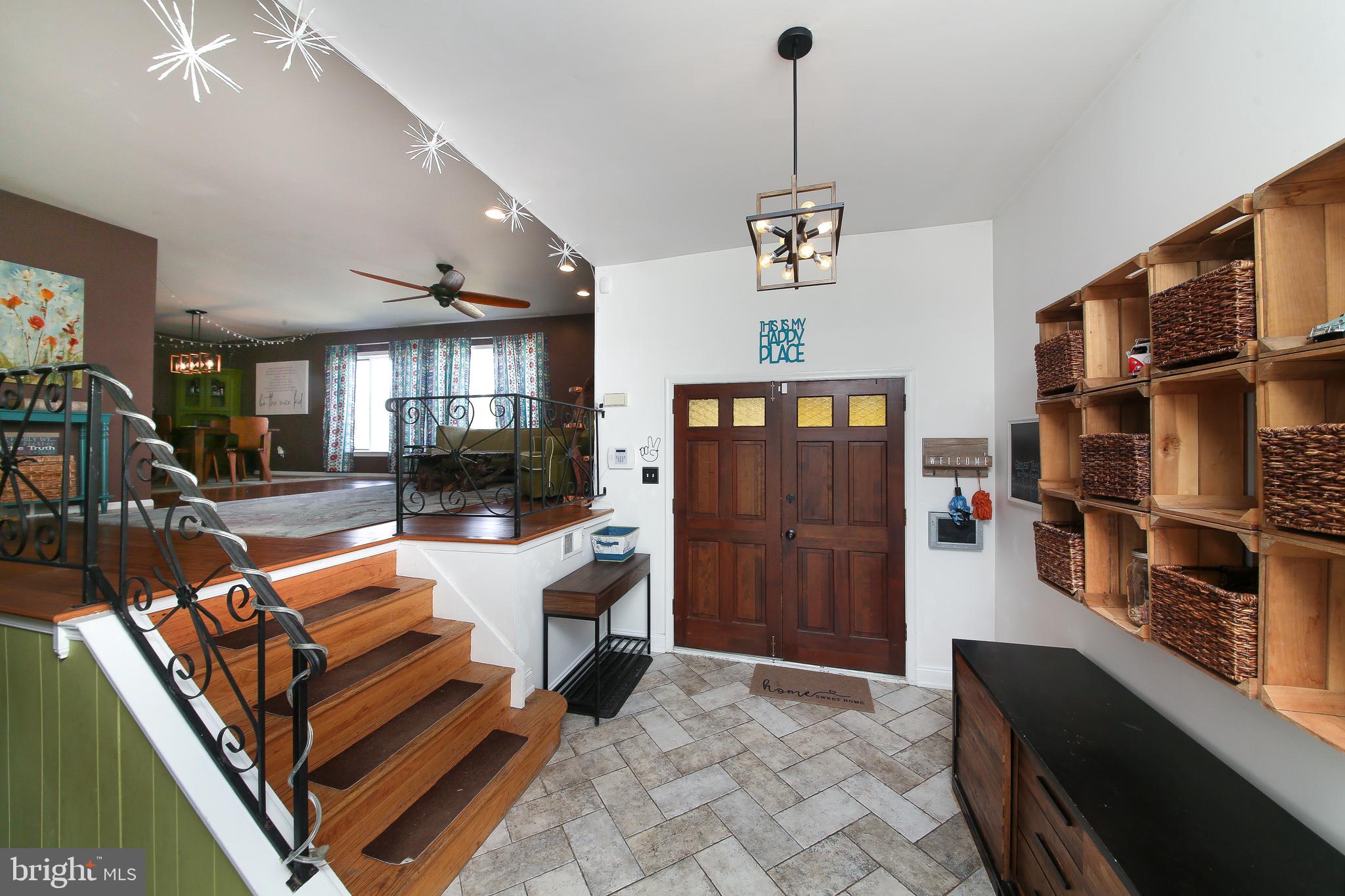 712 Mourning Dove Road Audubon, PA 19403 - Photo 2 of 27 Large entryway with herringbone tiled floors