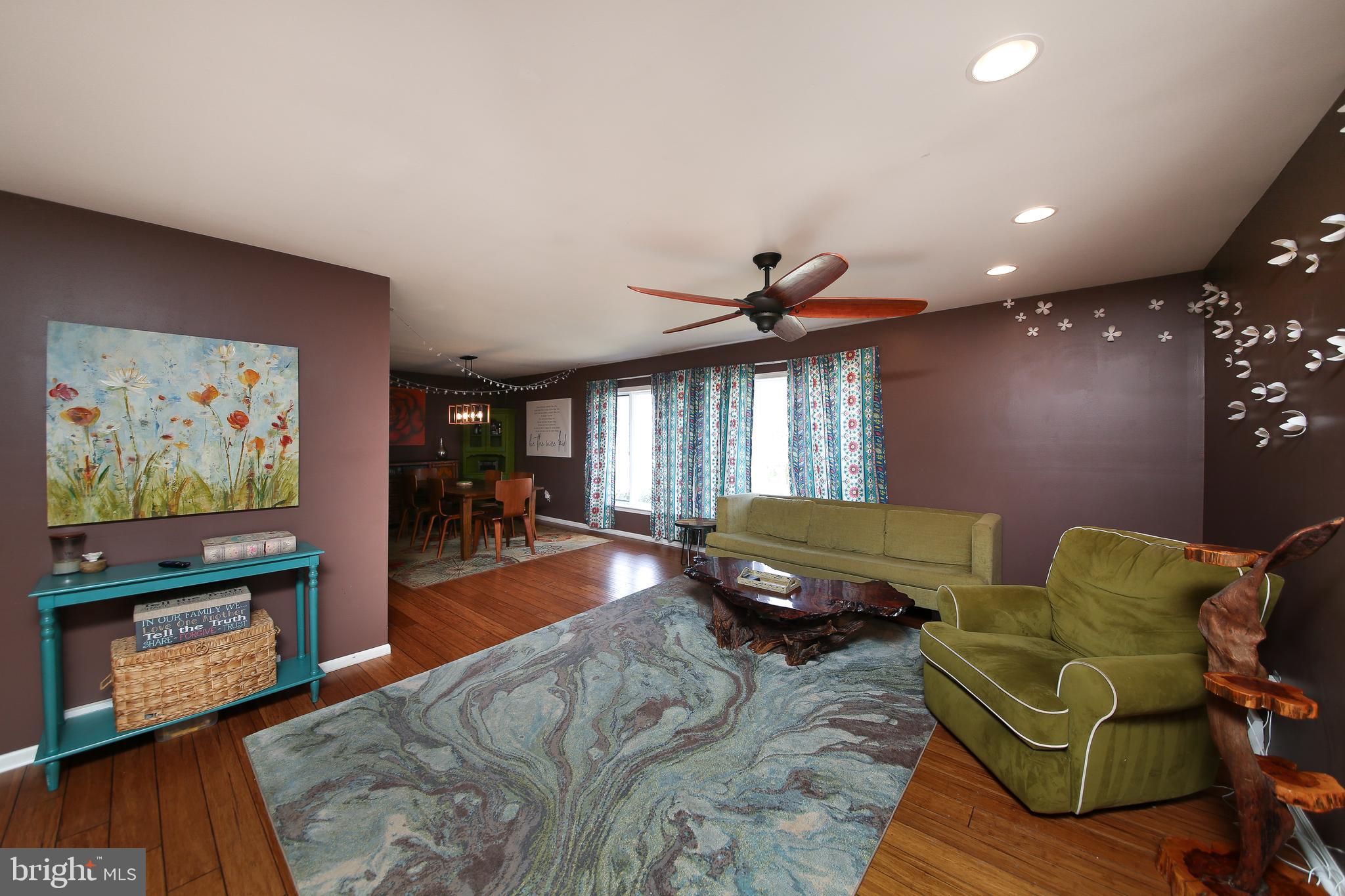 712 Mourning Dove Road Audubon, PA 19403 - Photo 3 of 27 Open living & dining area has extra large windows