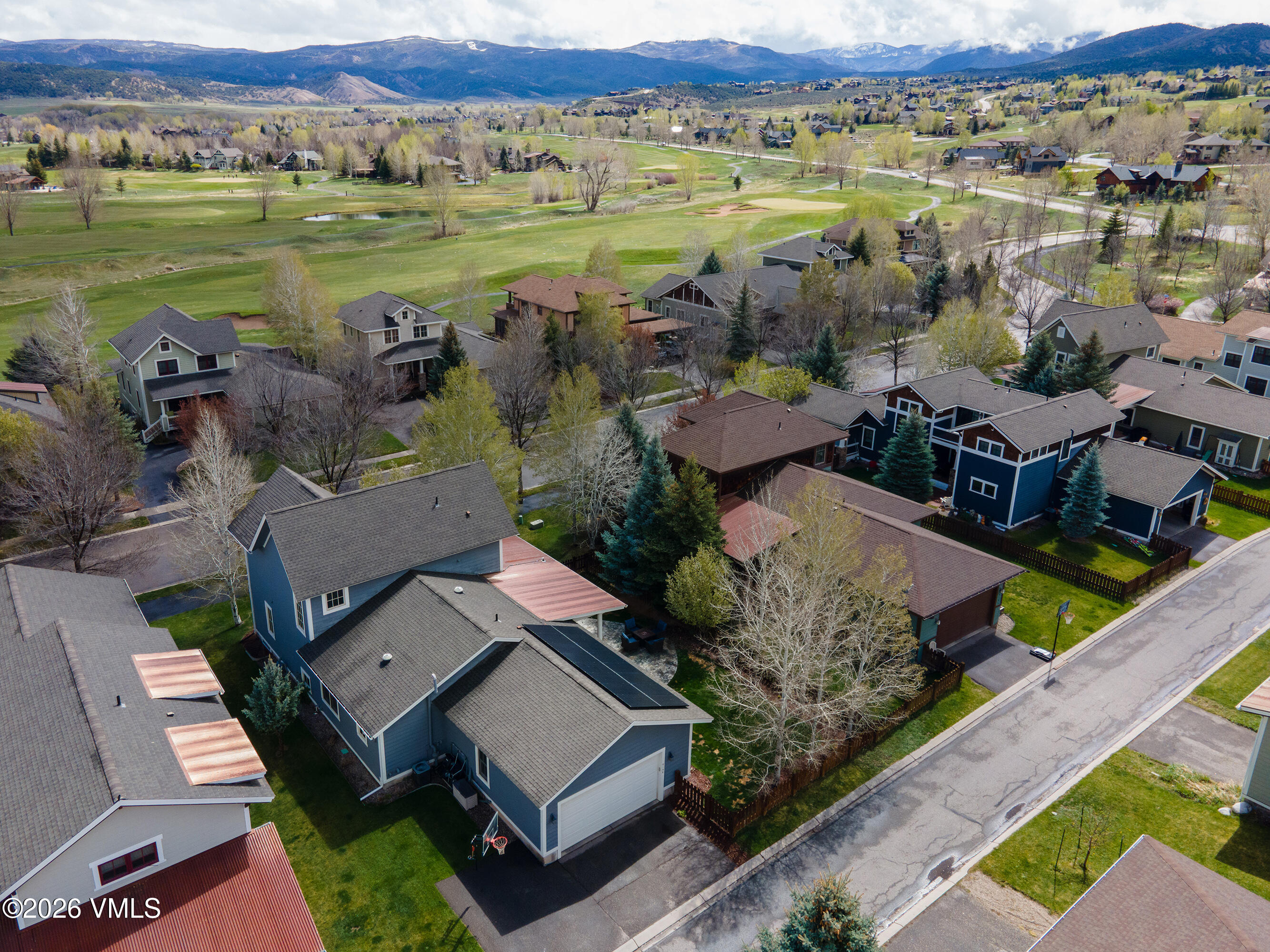 135 Palmer Loop Eagle, CO 81631 - Photo 53 of 54 an aerial view of a houses with outdoor space