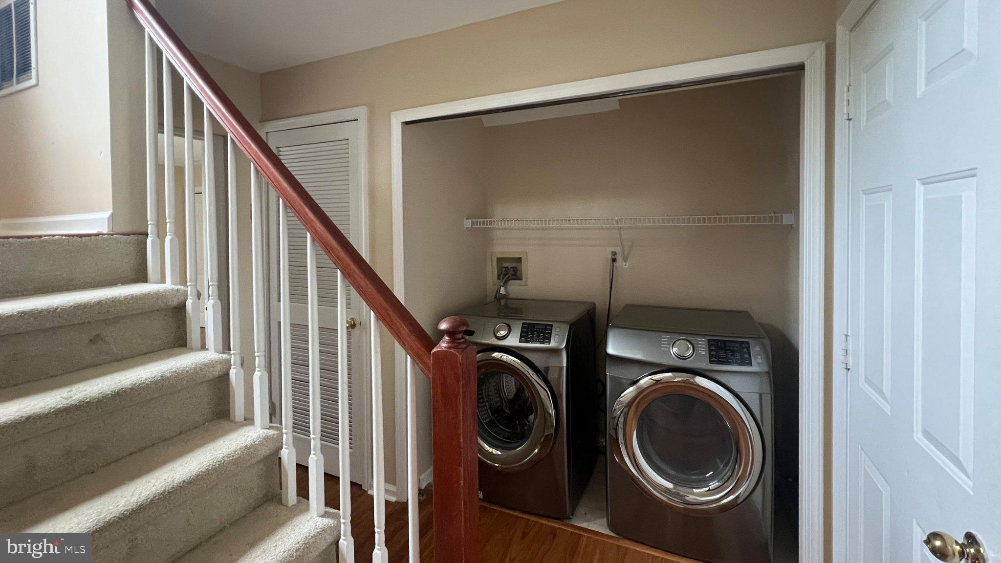2 Halstead Place Princeton, NJ 08540 - Photo 8 of 17 Modern laundry nook with stylish appliances.
