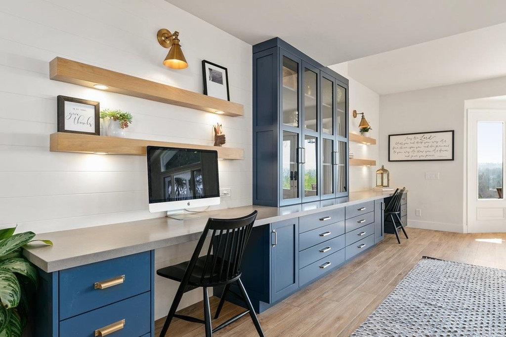 2924 Lone Jack Road Encinitas, CA 92024 - Photo 7 of 48 a view of a workspace with furniture and a window