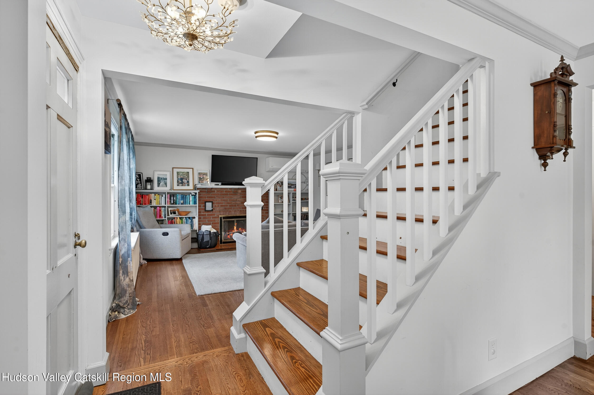 41 New Paltz Road Highland, NY 12528 - Photo 29 of 42 a view of entryway with livingroom and wooden floor