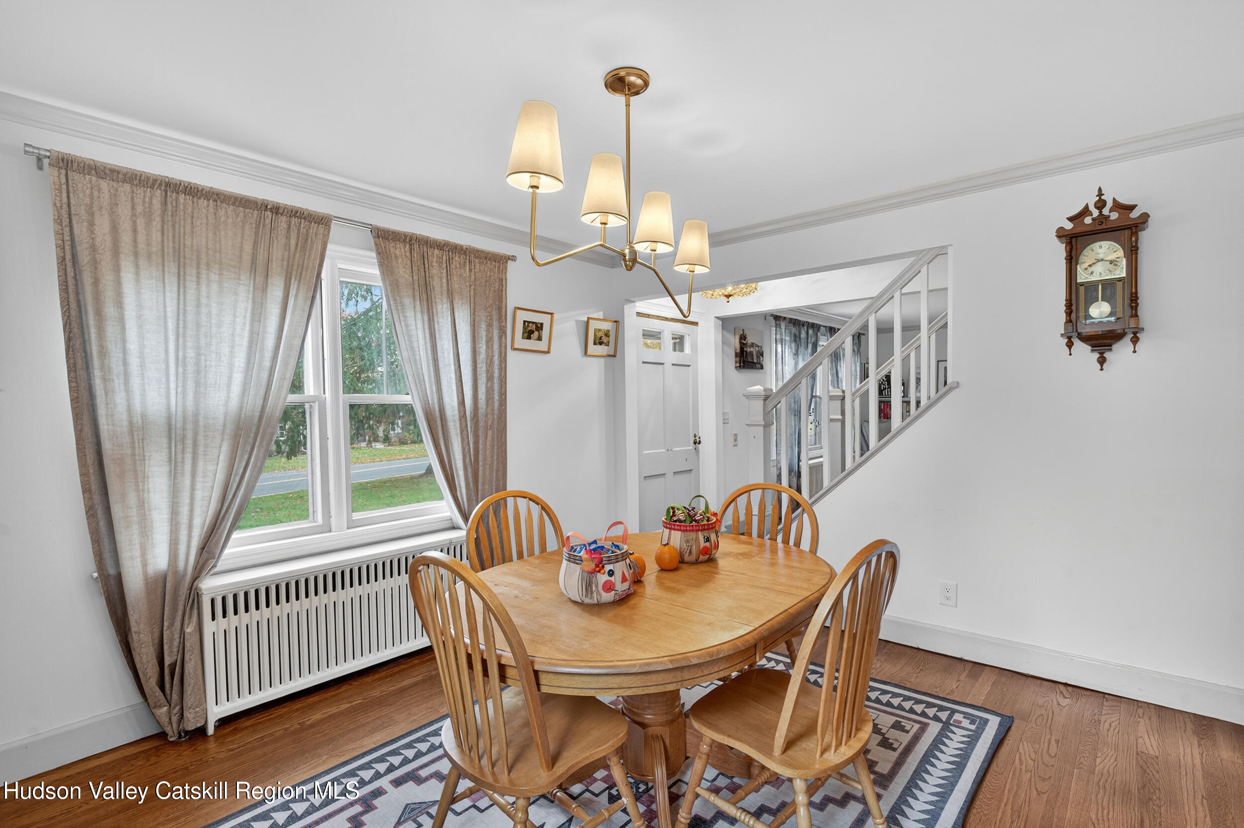41 New Paltz Road Highland, NY 12528 - Photo 9 of 42 a view of a dining room with furniture window and wooden floor