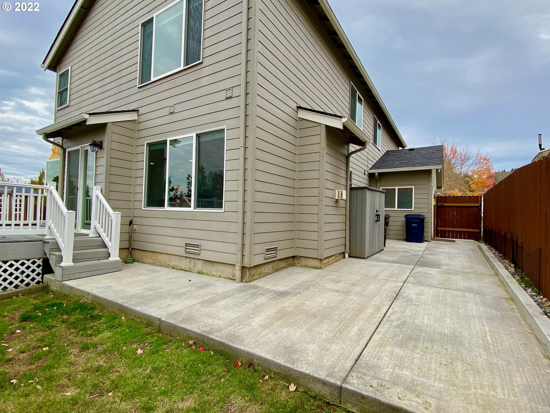 3641 Northwest Endicott Street Camas, WA 98607 - Photo 24 of 25 Backyard