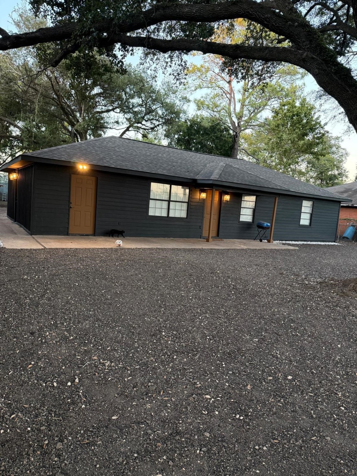 4323 Jamie Lane Houston, TX 77048 - Photo 7 of 15 a front view of a house with a yard