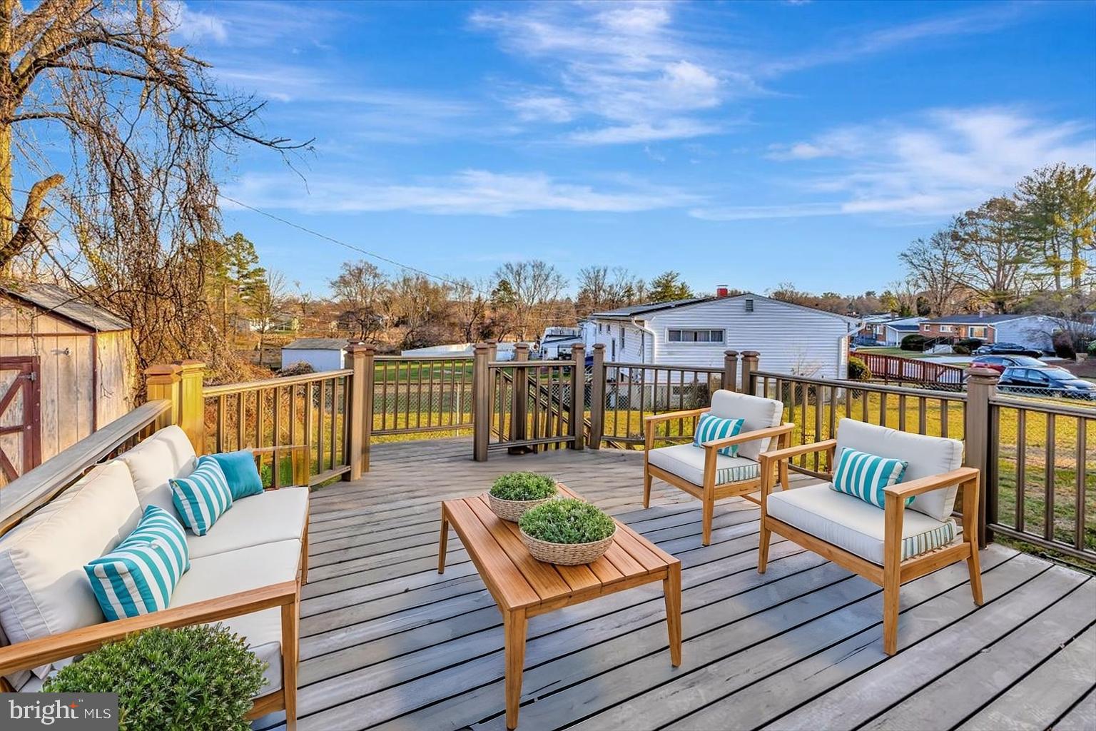 3854 Terka Circle Randallstown, MD 21133 - Photo 3 of 19 a view of a roof deck with couches and chairs