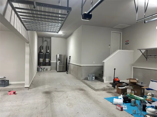 a view of storage and utility room