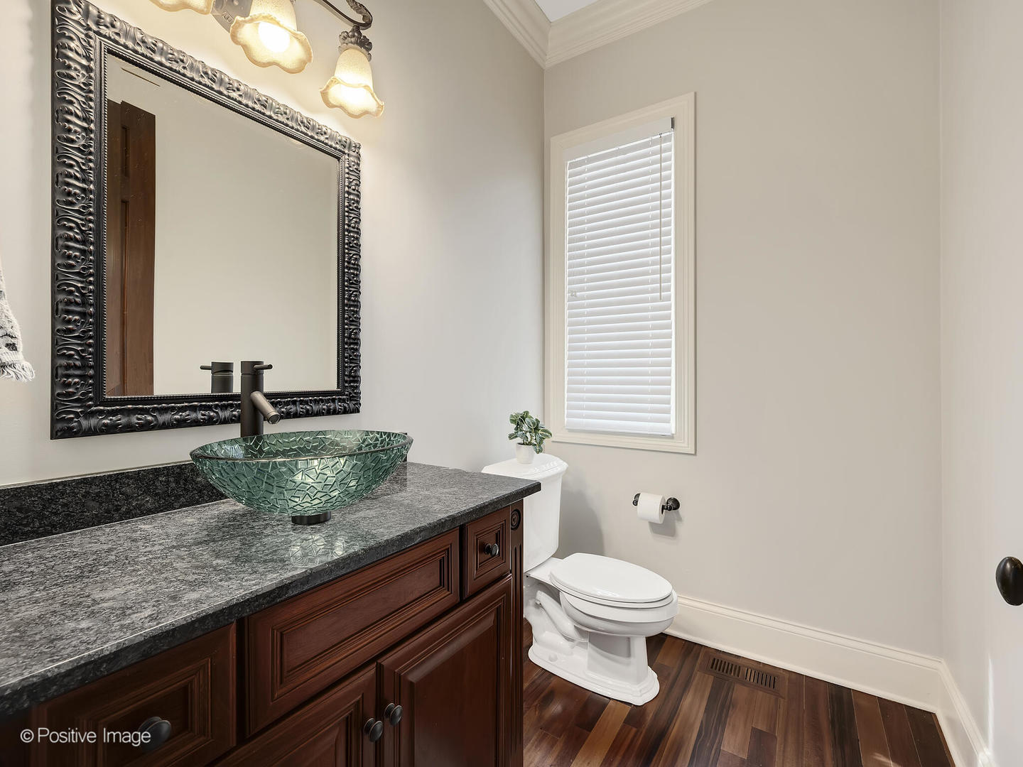 1129 Summit Hills Lane Naperville, IL 60563 - Photo 22 of 72 a bathroom with a granite countertop sink and a mirror