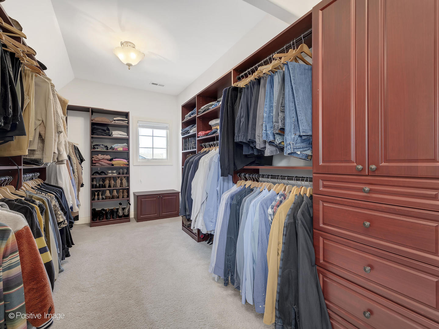 1129 Summit Hills Lane Naperville, IL 60563 - Photo 37 of 72 a view of walk in closet with clothes and shoes