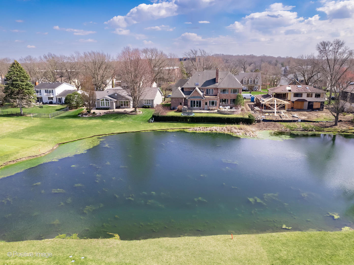 1129 Summit Hills Lane Naperville, IL 60563 - Photo 66 of 72 a view of a lake with houses