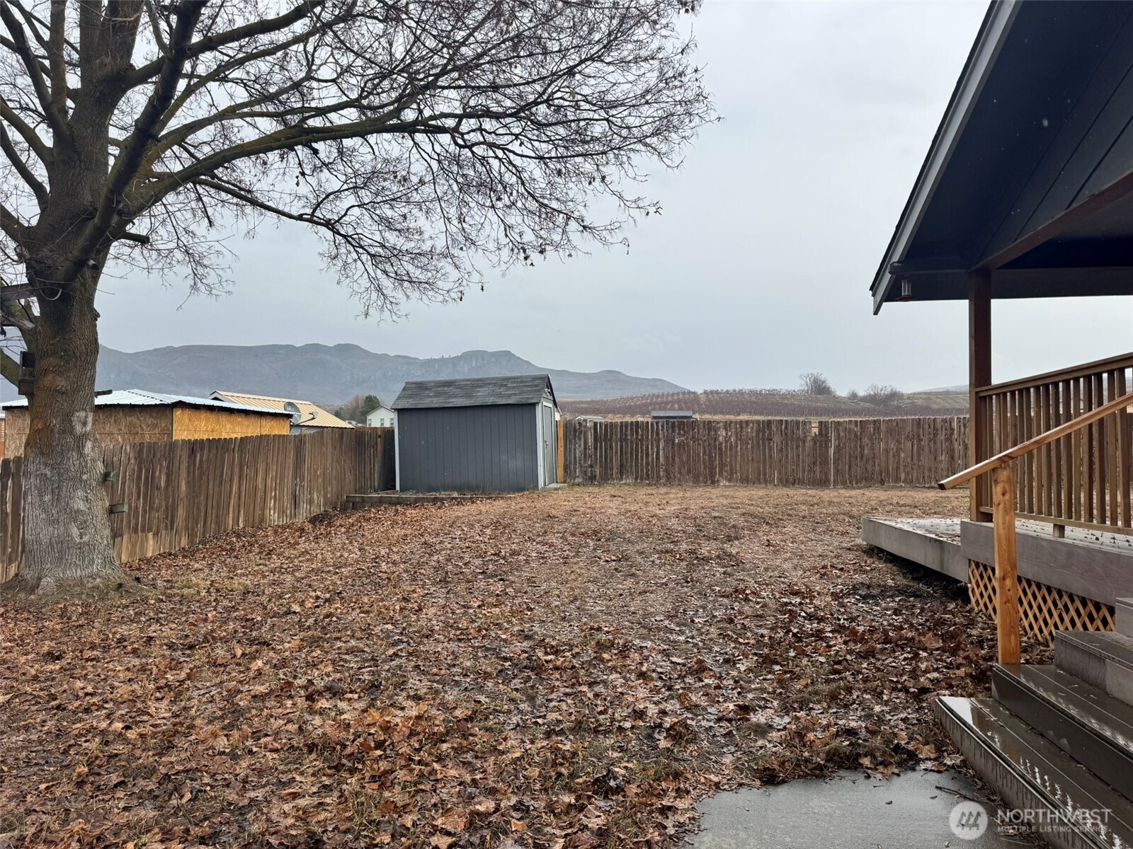 21 Orchard Loop North Tonasket, WA 98855 - Photo 22 of 23 a backyard of a house with lots of green space