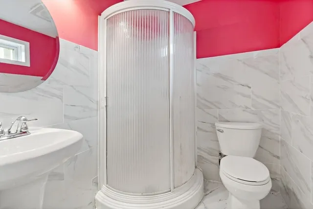 a bathroom with a sink and a toilet