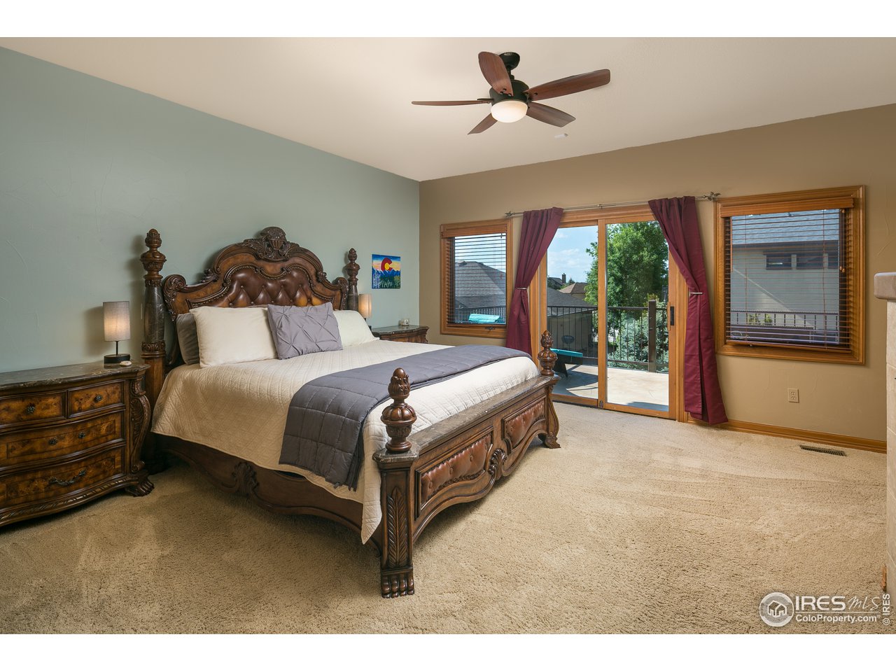 7507 Plateau Road Greeley, CO 80634 - Photo 12 of 35 Master Suite w/ Patio Access