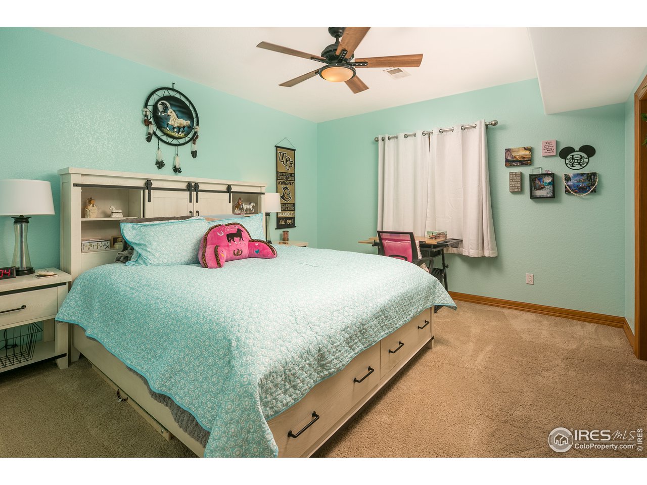 7507 Plateau Road Greeley, CO 80634 - Photo 27 of 35 Lower Level Bedroom 5 w/ Walk-In Closet + Jack-N-Jill Bath