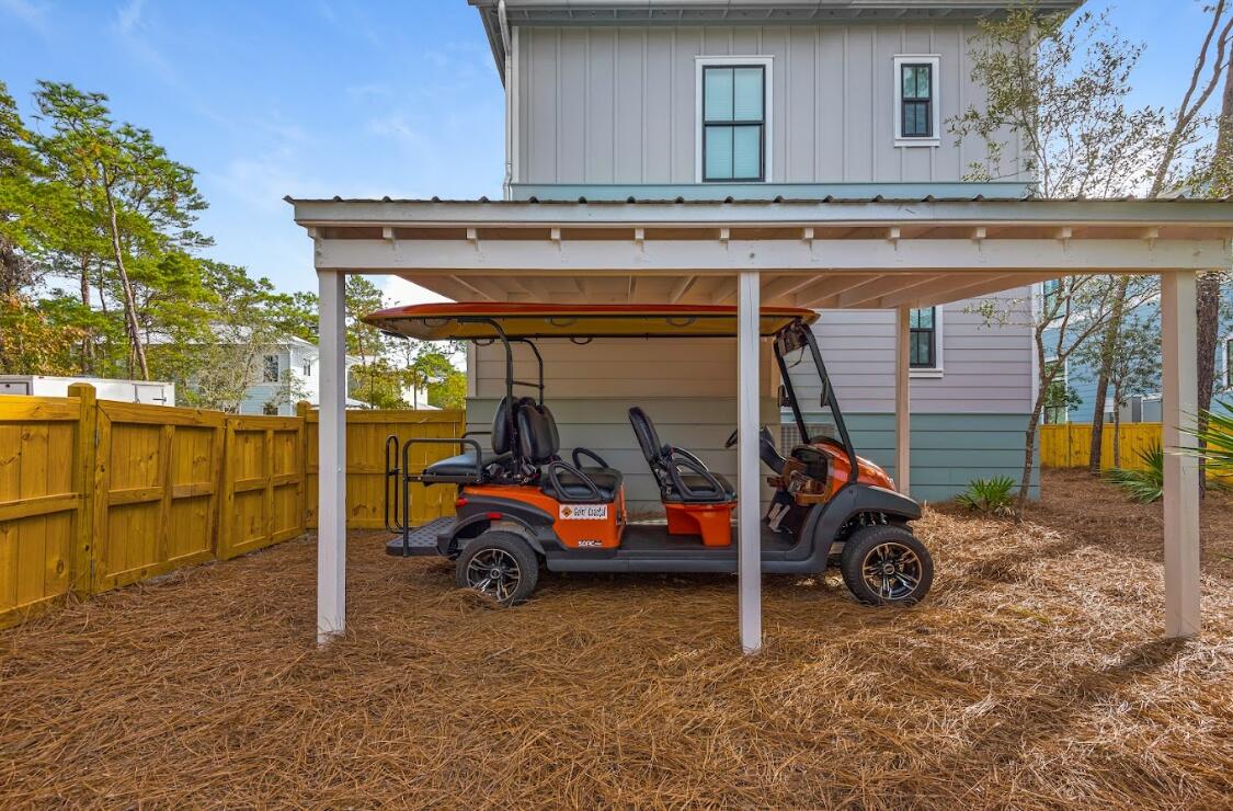 723 Patina Blvd Inlet Beach Inlet Beach, FL 32461 - Photo 49 of 86 Golf Cart Carport