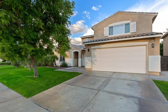a house view with a outdoor space