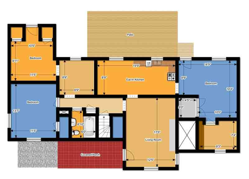 5553 Roselawn Road Roanoke, VA 24018 - Photo 39 of 40 entry-level-floor-plan