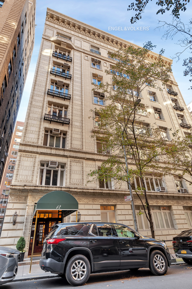 12 East 87th Street, Unit 8C Manhattan, NY 10028 - Photo 10 of 13 a front view of a building with parking space
