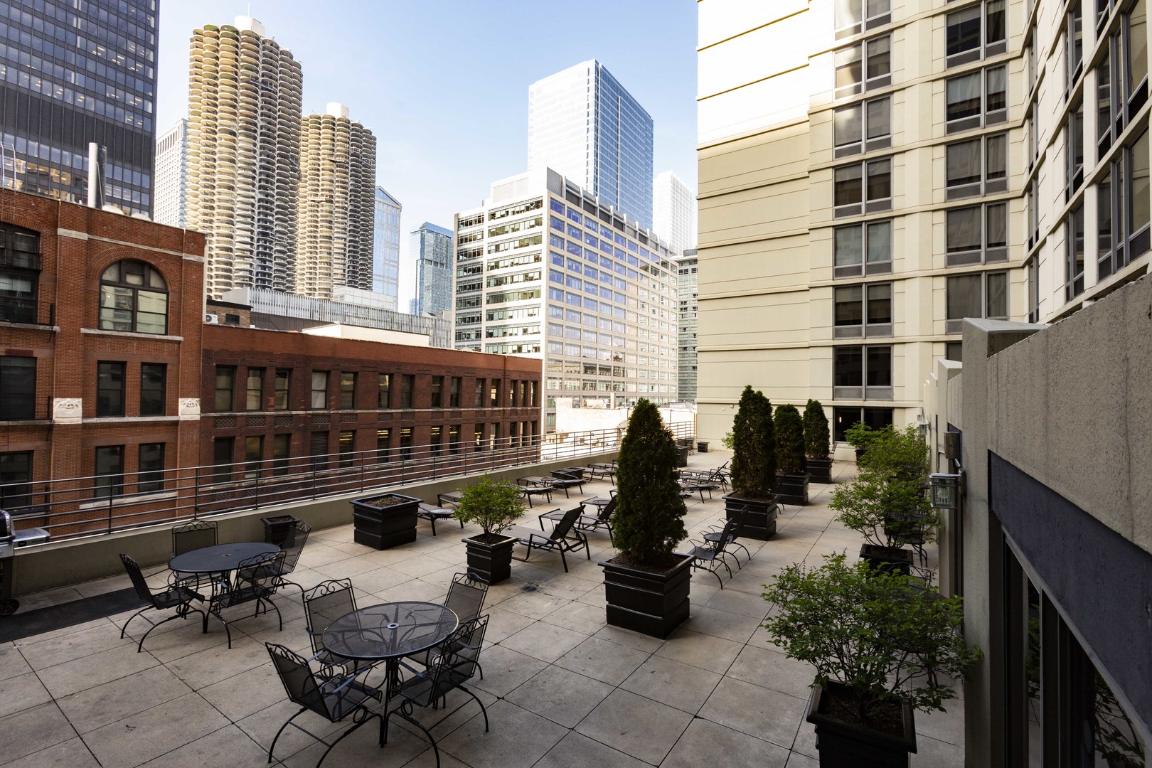Undisclosed Address Chicago, IL 60611 - Photo 14 of 15 a view of a building with sitting area