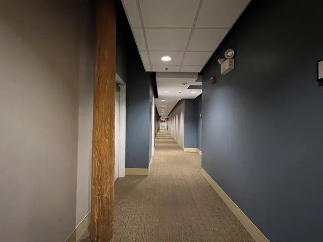 a view of hallway